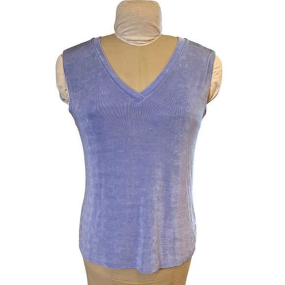 Weekenders Skirt/Top Set V-Neck Top Pull On Skirt Knit Stretch Sz. S/M Packable - Picture 2 of 13